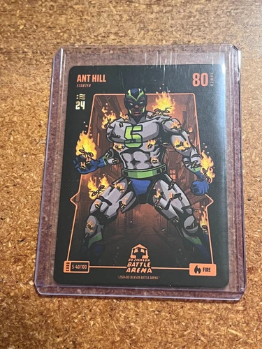 2024 Bo Jackson Battle Arena Ant Hill Fire # S-40/100 Anthony Edwards 2024 NSCC