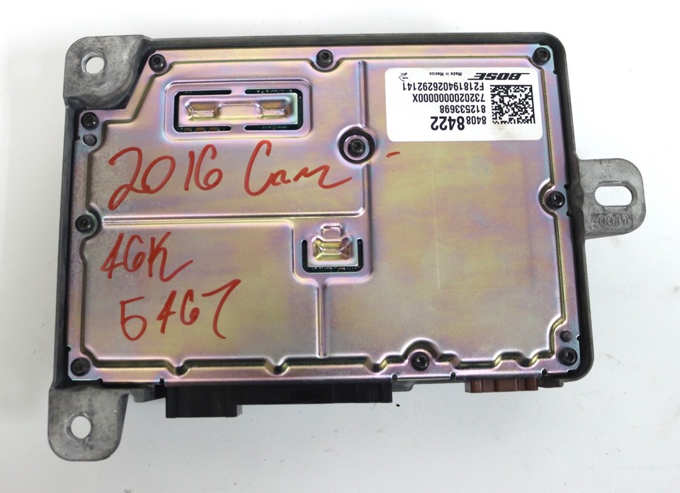 20162024 Chevrolet Camaro Radio Speaker Audio Amplifier 84088422 USED