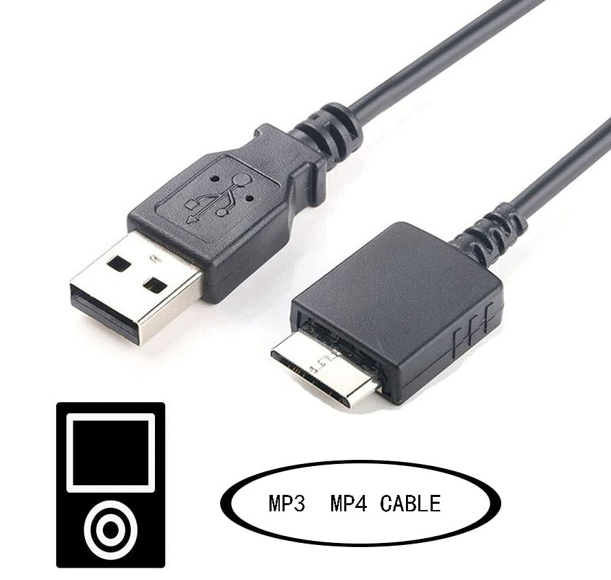 USB Data Sync Charger Adapter Cable For Sony Walkman NWZ-E464