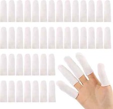 100 Pieces Cotton Finger Cots,Cloth Cots Toe Sleeves...