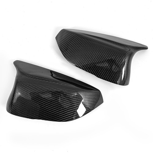 M3 Style Rearview Mirror Cover Caps Real Carbon Fiber For 2014~2018 INFINITI Q50 - Picture 12 of 18