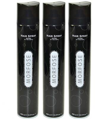 Morfose Haarspray Extra Strong Allwetter (3er Pack) 400ml