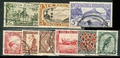 New Zealand  LOT Sc 66 186 187 190 192 193 195 to 97 Used See DESCRIPTION SCAN  - Image 2 of 2