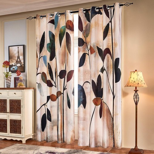 New- Printed Curtains Room Darkening for Bedroom Living Room Kids Room Di