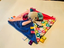TAGGIES BRIGHT STARTS ELEPHANT SECURITY BLANKET LOVEY N2 C2