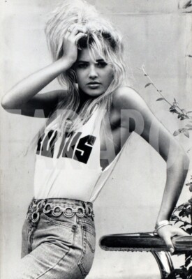 Photo De Presse Vintage Mandy Smith, Teenager, Rolling Stones, 18x13 Cm