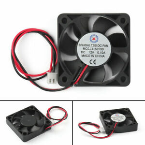 DC 12V 0.1A 40mm x 40mm 2 Pin Connector PC CPU Computer Case Brushless DC Fan 