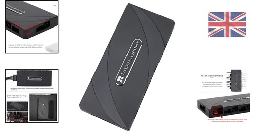 Fan and ARGB HUB×8,ARGB/PWM Hub Controller Used SATA Power Supply, Hub Suppor... - 第 2/11 張圖片