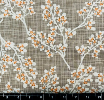 Tina Scrap 9''x21'' Moda Flower Floral Garden Tree Autumn wood Berry COTTON Fabric