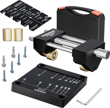 Honing Guide System Chisel Sharpening Kit for Woodworking Chisels and Black 