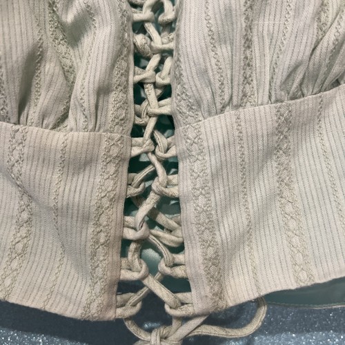 Majorelle Crop Off The Shoulder Corset Top XS - Picture 3 of 5