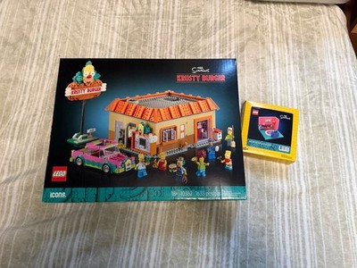 LEGO The Simpsons Krusty Burger 10352 and Living Room
