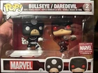 Funko Pop! Marvel – Bullseye & Daredevil 2-Pack – Collector Corps w/protector