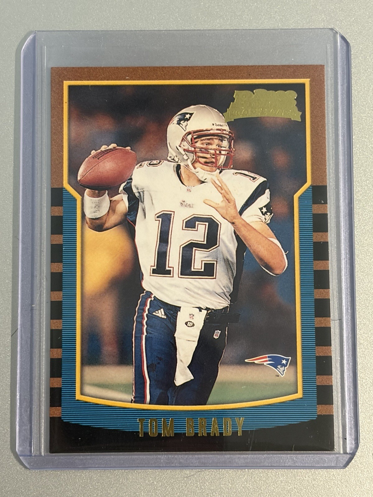 2000 Bowman Tom Brady Rookie Card #236 Authentic