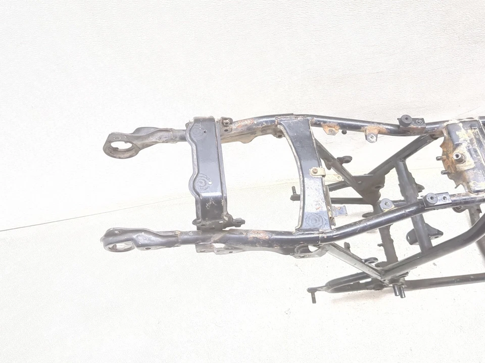 77-83 Yamaha XS400 XS 400 cuadro principal chasis CLN recto Foto 3 de 4