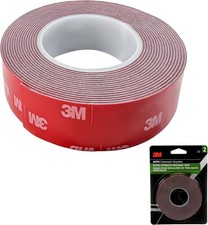 3M Super-Strength Molding Tape, 1 in 10 ft Waterproof Double 1 in  10