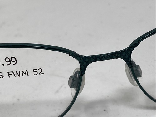 ELLEN TRACY EYEWEAR AMATERDAM GREEN TORTOISE 52-16-135 FLEX HINGE EYEGLASS KP00 - 第 2/9 張圖片