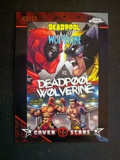 2025 Topps Chrome Deadpool vs Wolverine #CS-3 WWIII Cover Stars #3 8/10
