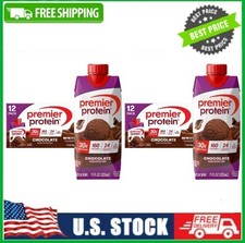 2 BOXES Premier Protein Shake, Chocolate, 30g Protein, 11 Fl Oz, 12 Ct Box