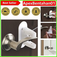 2-Pack Child Safety Door Lever Locks with Patented Technology for Peace of Mind