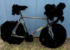 Vintage 90’s Trek 2100 Frame Fork Set USA Carbon Fiber Road Composite