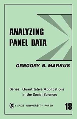 Analyzing Panel Data - Paperback, by Markus Gregory B. - Acceptable