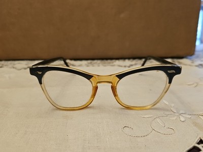 VINTAGE IMPERIAL OPTICAL CAT EYE EYEGLASS/SUNGLASS FRAMES USA