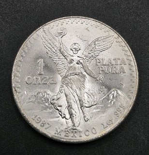 1987 Mexico 1oz .999 Silver Libertad | UNCIRCULATED