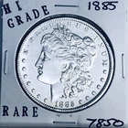 1885 MORGAN SILVER DOLLAR HI GRADE GENUINE U.S. MINT RARE COIN 7850