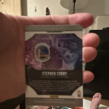 Panini Stephen Curry Fireworks Insert Golden State Warriors NBA Basketball Card