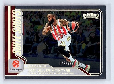 Codi Miller-McIntyre 2025-26 Contenders EuroLeague #10 Suite Shots #/199