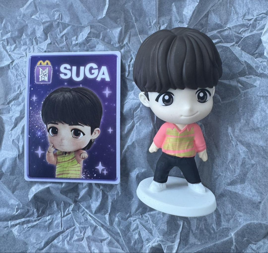BTS Tiny Tan RM & SUGA フィギュアセット USマクドナルド BTS Tiny Tan RM & SUGA Figure Set US McDonald | eBay