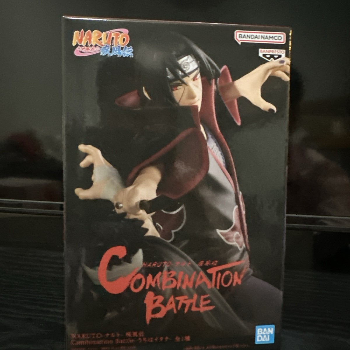 Itachi Uchiha - pose pertarungan dari Banpresto versi Combination Battle