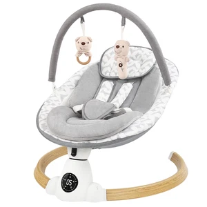 Portable Baby Swing avec Bluetooth, télécommande, 5 Régimes & 5-Point Utilisation