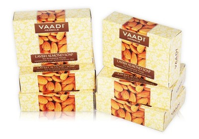 Almond Oil Bar Soap with Honey and Aloe Vera Extracts, ALL Natural - Each 2.6...