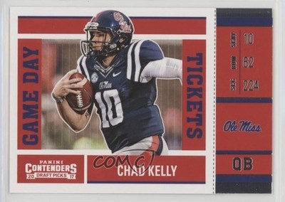 2017 Panini Contenders Draft Picks Game Day Tickets Chad Kelly #13 Rookie RC 0w8