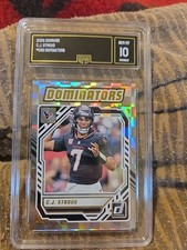 2025 Panini Donruss -Dominators #DOM-CSD C.J. Stroud Gem Mint 10 Houston Texans