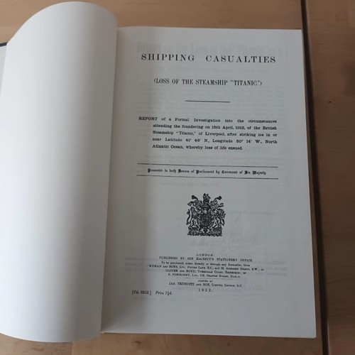TITANIC British Court Report (1912/1998) Evidence and Full Survivor Testimony - Picture 6 of 11