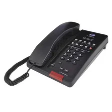 Bittel 38Ts10-B Hospitality Telephone, Analog, Wall Or Desk Black