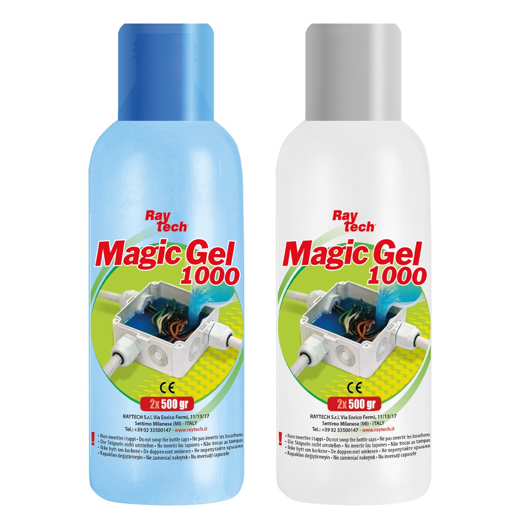 Kit Gel Bicomponente Sigillante per Muffole e Giunti Cavi 1000ml