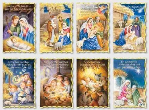 Weihnachtskarten, viele Motive,Glückwunschkarten mit Umschlag, Blitzversand - Bild 11 von 42