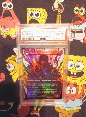 Clive, Ifrit's Dominant (0318) (Borderless) Final Fantasy Foil for