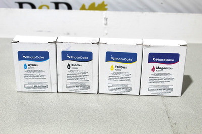 Photocake Ink Cartridges For Edible Image Printer Epson XP-352/ 452 4 colors
