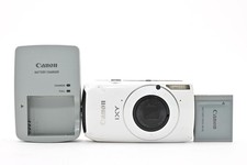 Canon IXY 30S White PowerShot SD4000 IS IXUS 300 HS w/Battery, Charger