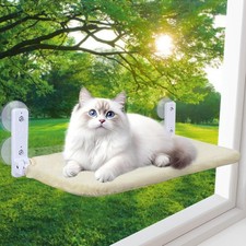 Cat Window Perch, Foldable Cat Window Hammock Sunbathing and Climbing Cats Hammo