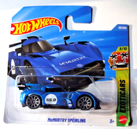 Hot Wheels - Mcmurtry Speirling - Blau - Short Card - Exoticars 2026 - JJH81
