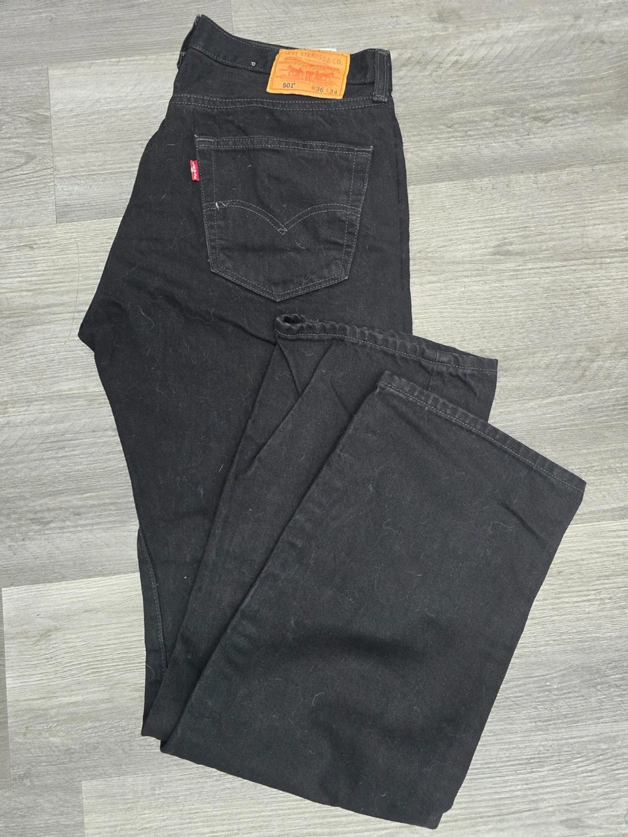 Levi's 501 Black Jeans for Men for sale - eBay