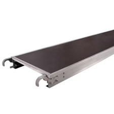 7 Ft. L X 19 In. W Aluminum Scaffold Platform with 5/8 In. Anti-Slip Plywood Dec