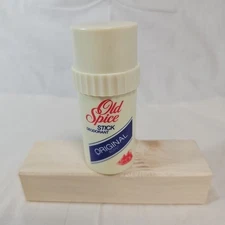 Vintage 1980s-1990s Old Spice Original Stick Deodorant 2.5 oz NOS UNUSED Rare