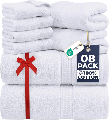 Utopia Towels 8 Piece Luxury Towel Set   Majestic Plush, Super Absorbent